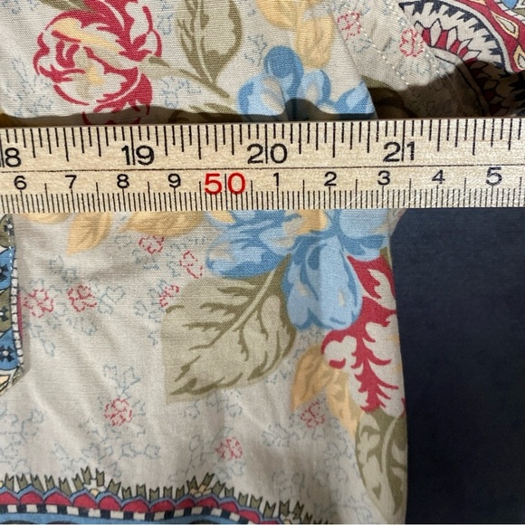 Daniel Cremieux Paris Mens Size M Floral Paisley Button Down Shirt Pearl Snap - Picture 8 of 9